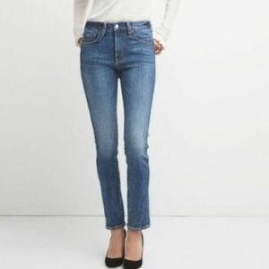 Gap High Rise Slim Straight Jeans Sz 26